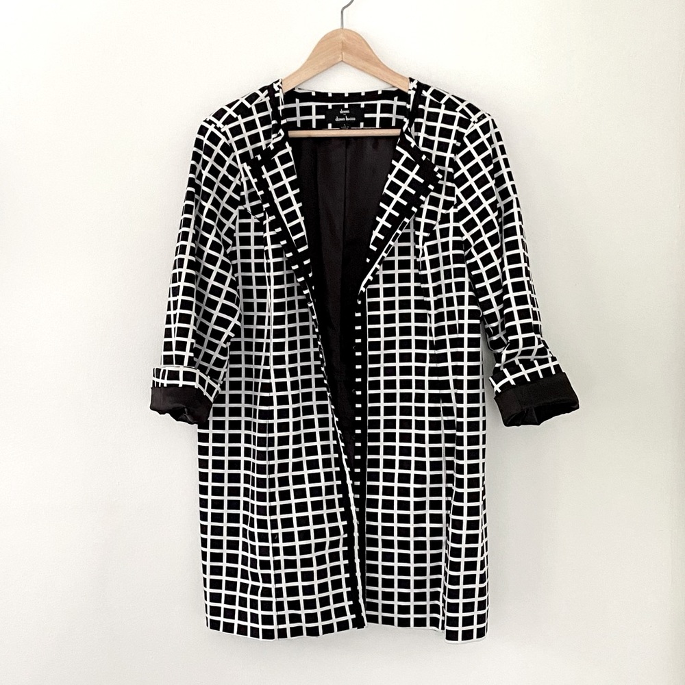 Dennis Basso 3/4 Sleeve Jacket/Blazer